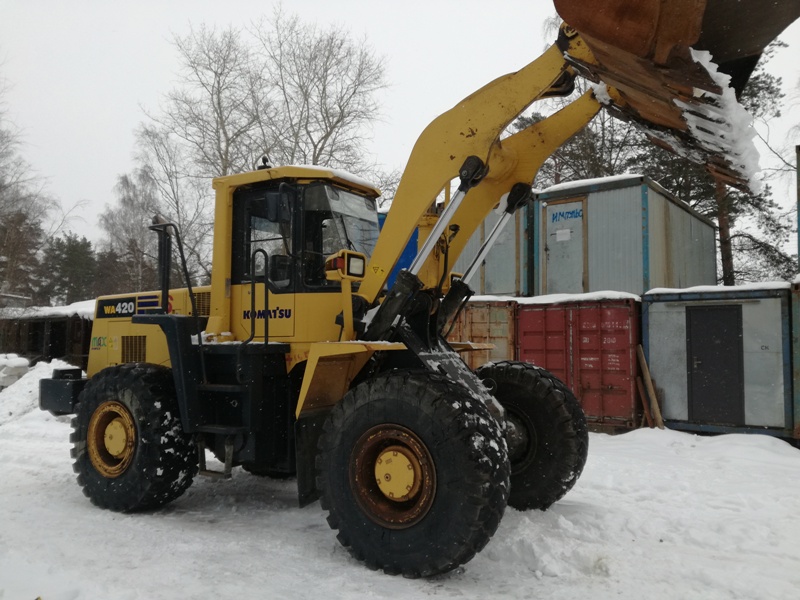 Фронтальный погрузчик Komatsu WA420 в городе Санкт-Петербург, фото 3, стоимость: 6 450 000 руб.