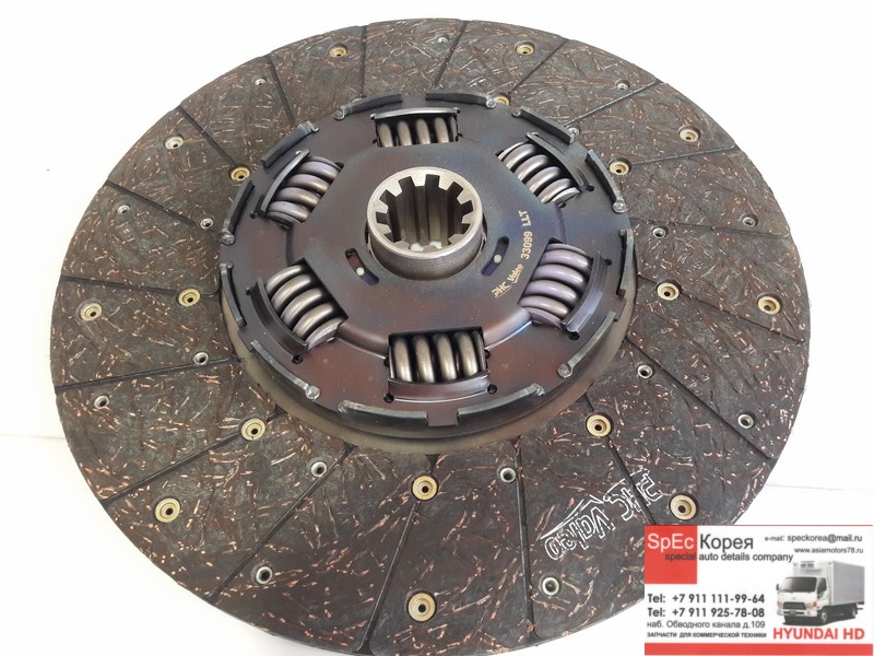 Диск сцепления Daewoo Ultra Novus Tata Daewoo 10 шлицов в городе Иваново, фото 1, телефон продавца: +7 (911) 925-78-08