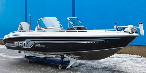 Купить лодку (катер) NorthSilver Husky 650 SF + Yamaha F225 FETX в городе Мурманск, фото 1, телефон продавца: +7 (915) 991-48-19