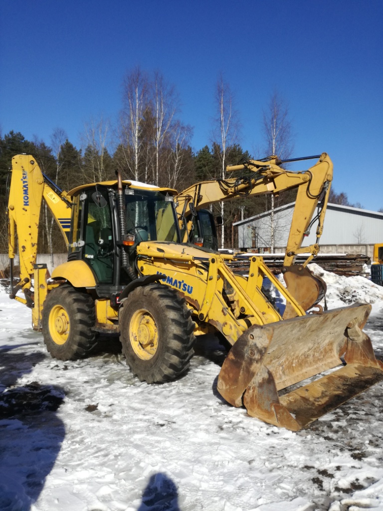 Продается экскаватор-погрузчик Komatsu WB97S в городе Санкт-Петербург, фото 2, телефон продавца: +7 (931) 589-90-07