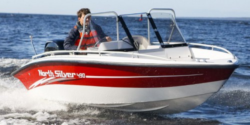 Купить лодку (катер) NorthSilver 490 + Yamaha F60 FETL в городе Печора, фото 1, Коми