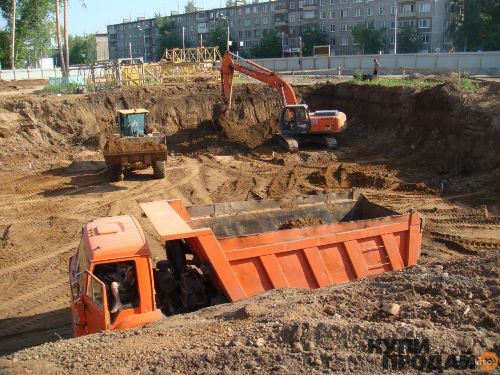Земляные работы (рытье, планировка, вывоз грунта) в городе Нижний Новгород, фото 1, Нижегородская область
