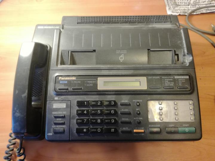 Телефон-факс Panasonic KX-F130BX б/у в городе Бердск, фото 1, Факсы