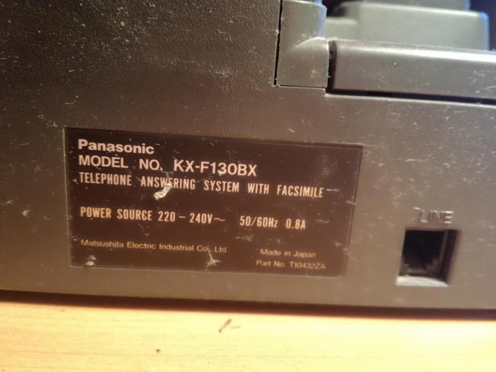 Телефон-факс Panasonic KX-F130BX б/у в городе Бердск, фото 3, телефон продавца: +7 (923) 231-94-11