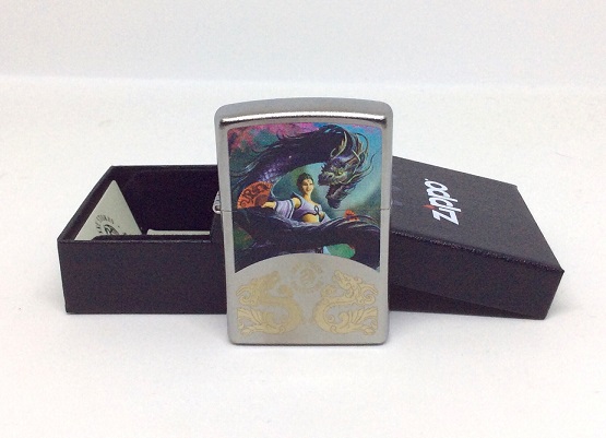 Зажигалка Zippo 2919 Anne Stokes Woman and Dragon в городе Москва, фото 3, стоимость: 3 250 руб.