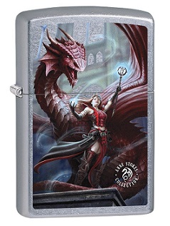 Зажигалка Zippo 79275 Anne Stokes Sorceress and Dragon в городе Москва, фото 1, Московская область