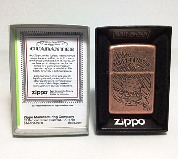 Зажигалка Zippo 29664 Harley Davidson Eagle в городе Москва, фото 2, телефон продавца: +7 (903) 549-22-17