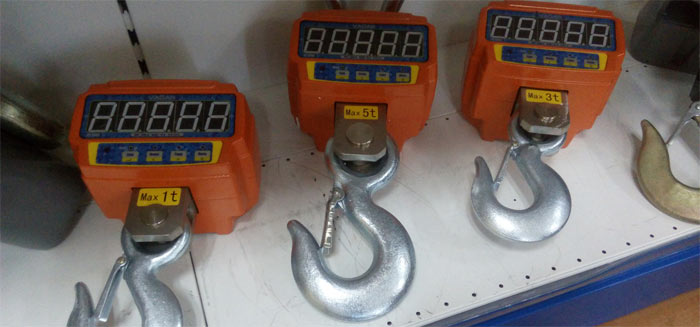 Весы крановые электронные с индикацией (5000 кг) в городе Иркутск, фото 1, Иркутская область