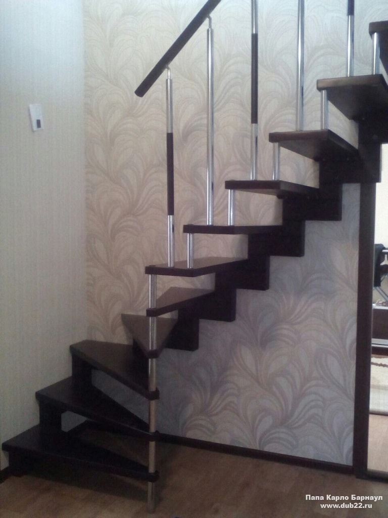 Лестница на больцах тел.533-977 в городе Барнаул, фото 1, Лестницы и их элементы