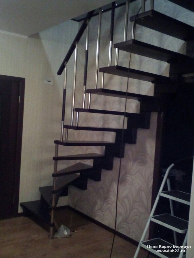 Лестница на больцах тел.533-977 в городе Барнаул, фото 3, стоимость: 60 000 руб.