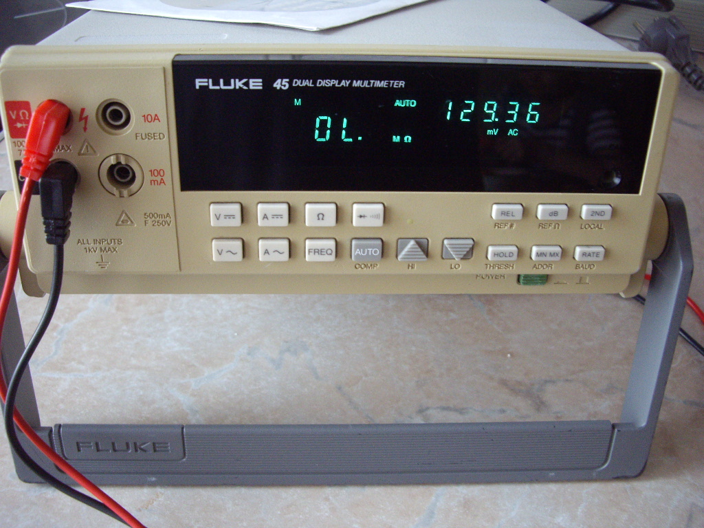 Fluke 45 - мультиметр  для радиолюбителя в городе Челябинск, фото 3, Челябинская область