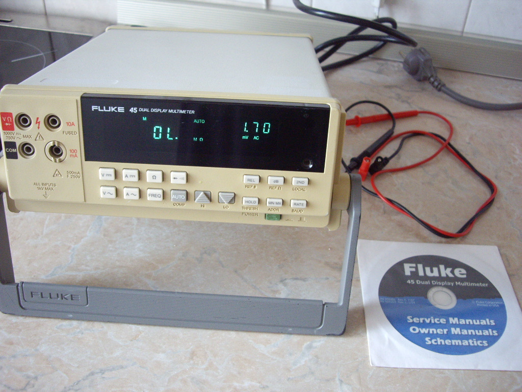 Fluke 45 - мультиметр  для радиолюбителя в городе Челябинск, фото 5, стоимость: 25 000 руб.