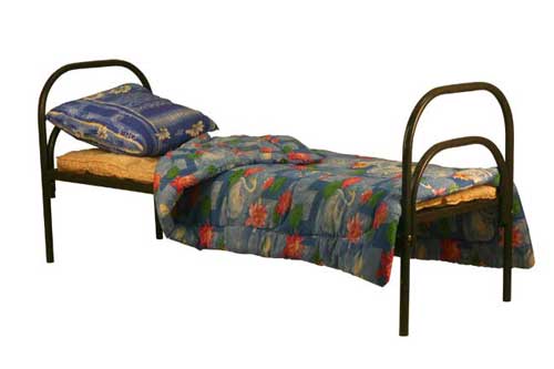 Кровати металлические для бытовок, кровать металлическая белая в городе Омск, фото 10, Кровати