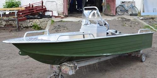 Купить лодку (катер) Wyatboat-390 У с консолью в городе Тверь, фото 1, Тверская область