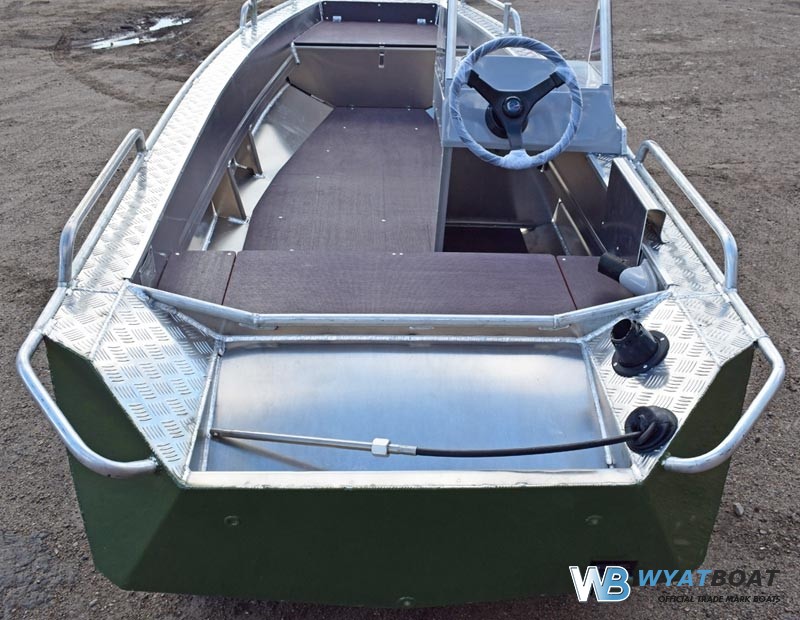 Купить лодку (катер) Wyatboat-390 У с консолью в городе Тверь, фото 6, телефон продавца: +7 (915) 991-48-19