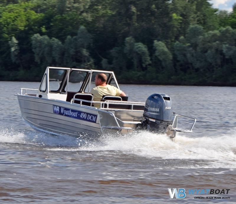 Купить катер (лодку) Wyatboat-490 DCM Pro в городе Калязин, фото 5, Тверская область