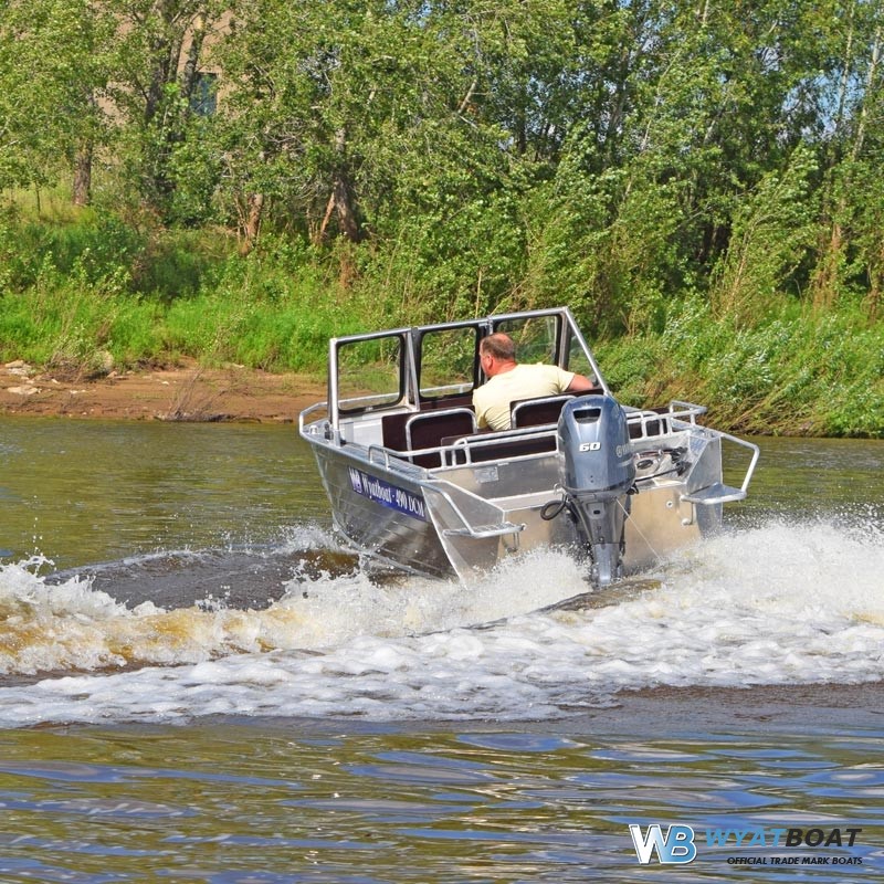 Купить катер (лодку) Wyatboat-490 DCM Pro в городе Калязин, фото 7, стоимость: 318 000 руб.