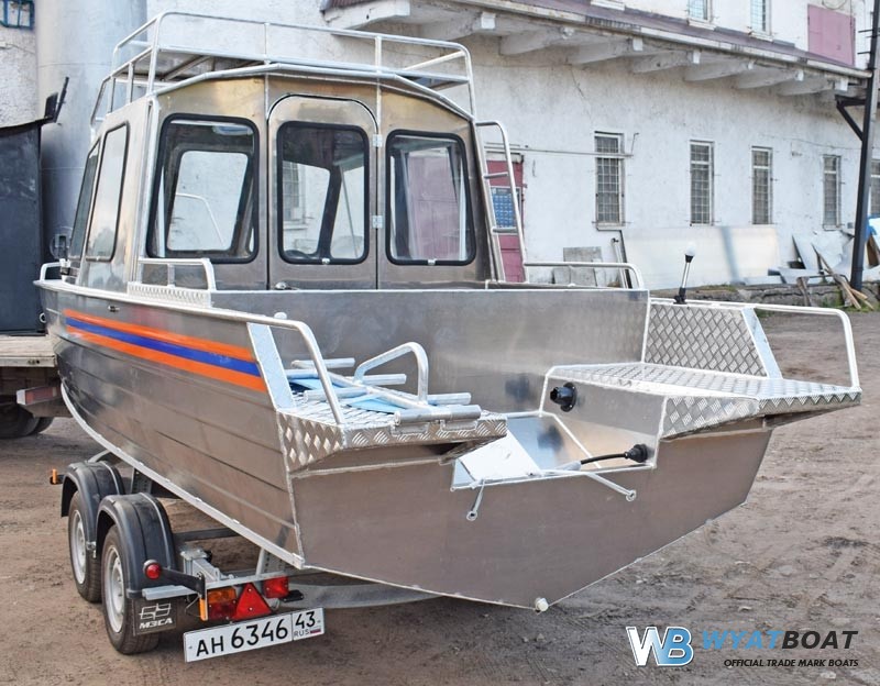 Купить катер (лодку) Wyatboat-660 Cabin в городе Дубна, фото 3, Катера, лодки и яхты