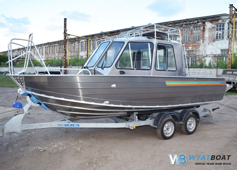 Купить катер (лодку) Wyatboat-660 Cabin в городе Дубна, фото 2, телефон продавца: +7 (915) 991-48-19