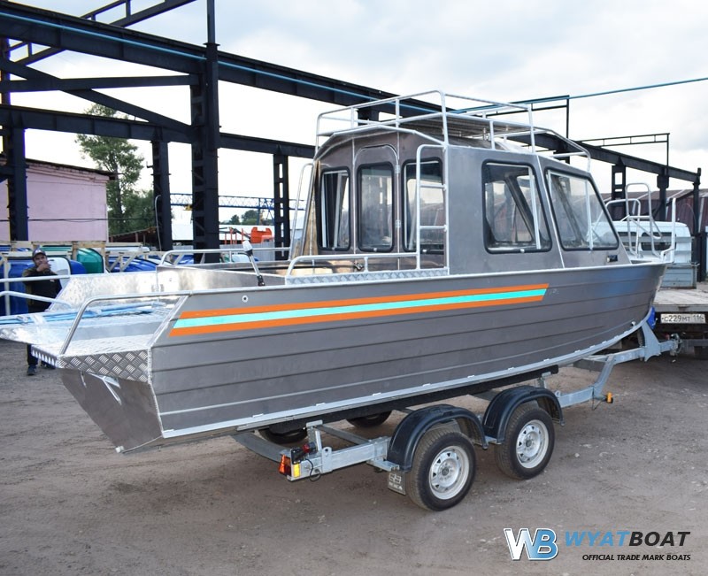 Купить катер (лодку) Wyatboat-660 Cabin в городе Дубна, фото 5, Московская область
