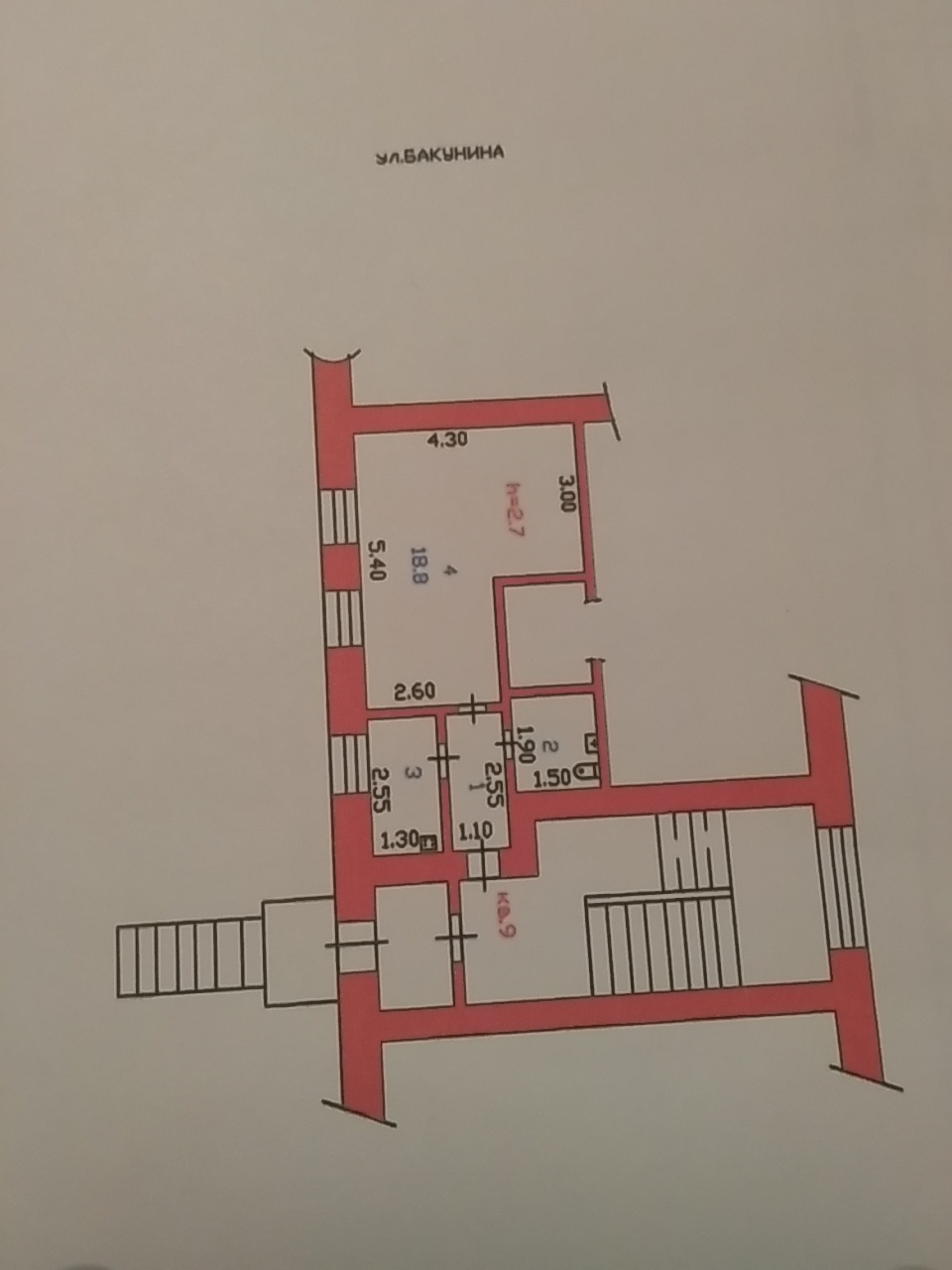 продаю помещение на 1 этаже в центре ЦУМ-улБакунина 50 в городе Пенза, фото 4, Пензенская область