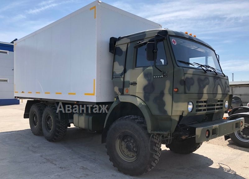 КАМАЗ 4310 кунг военный фургон в городе Анадырь, фото 1, Чукотка