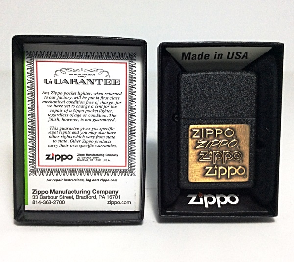 Зажигалка Zippo 362 Brass Emblem в городе Москва, фото 2, телефон продавца: +7 (903) 549-22-17