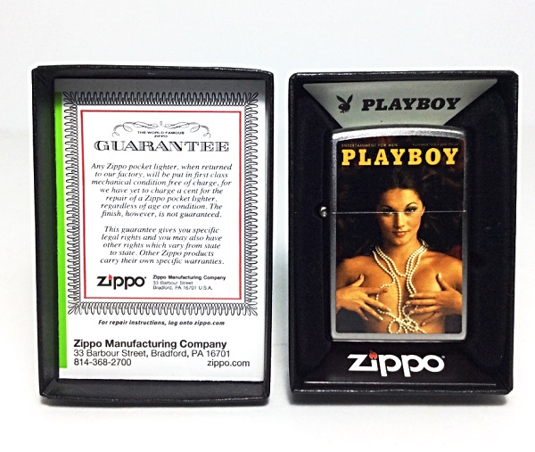 Зажигалка Zippo Playboy November 1970 в городе Москва, фото 2, телефон продавца: +7 (903) 549-22-17