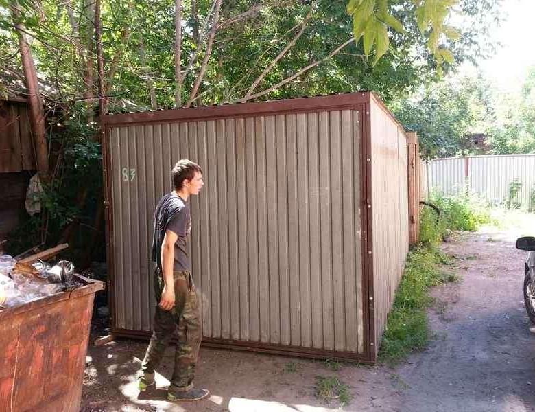 гараж пенал ракушка разборный в городе Козельск, фото 1, Калужская область