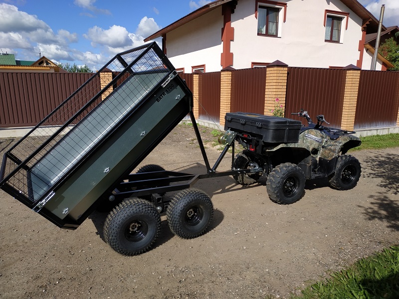 Прицепы для квадроцикла, мотовездехода BATR в городе Москва, фото 4, Прицепы