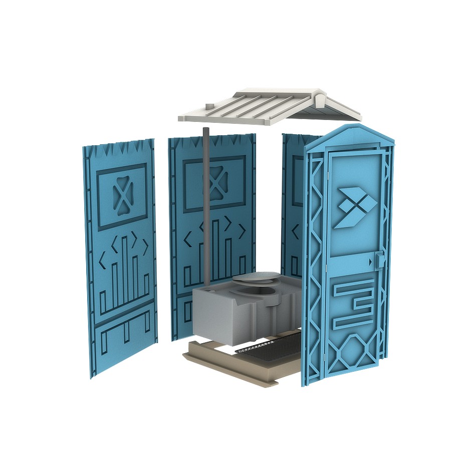 Новая туалетная кабина, биотуалет Ecostyle в городе Москва, фото 3, Московская область