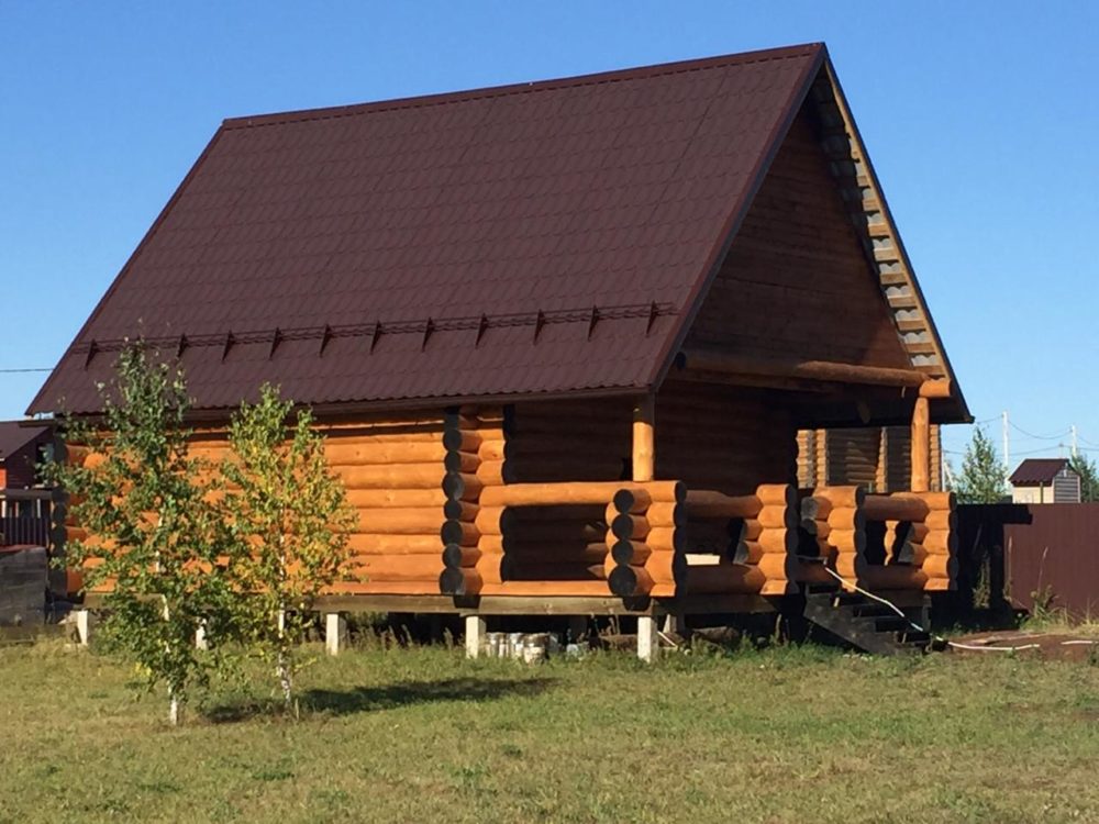 Деревянный дом из сруба 6 на 8м в городе Москва, фото 1, Московская область