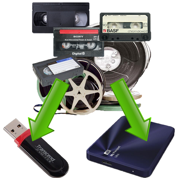 Оцифровка видеокассет, аудиокассет, бобин, киноплёнок в городе Иваново, фото 1, Ивановская область