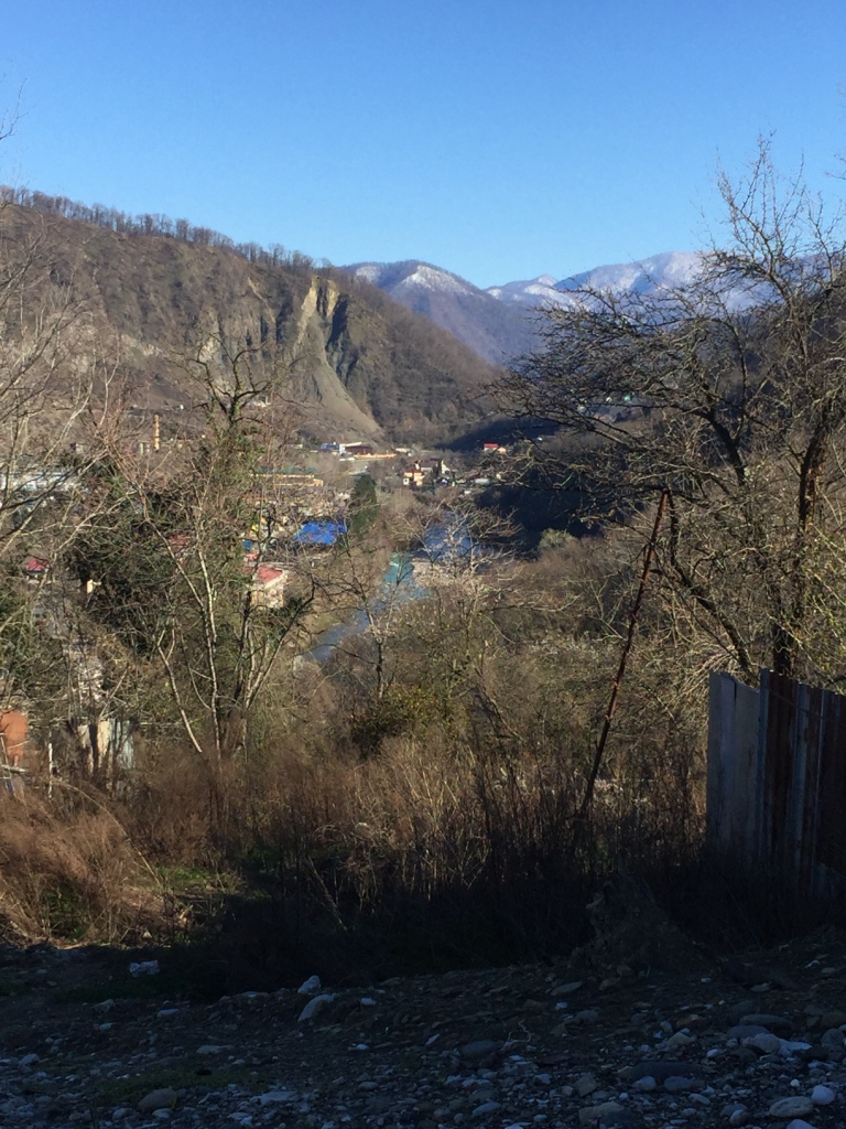 с участка вид на море и горы и реку. 8 соток ижс в городе Сочи, фото 4, Краснодарский край