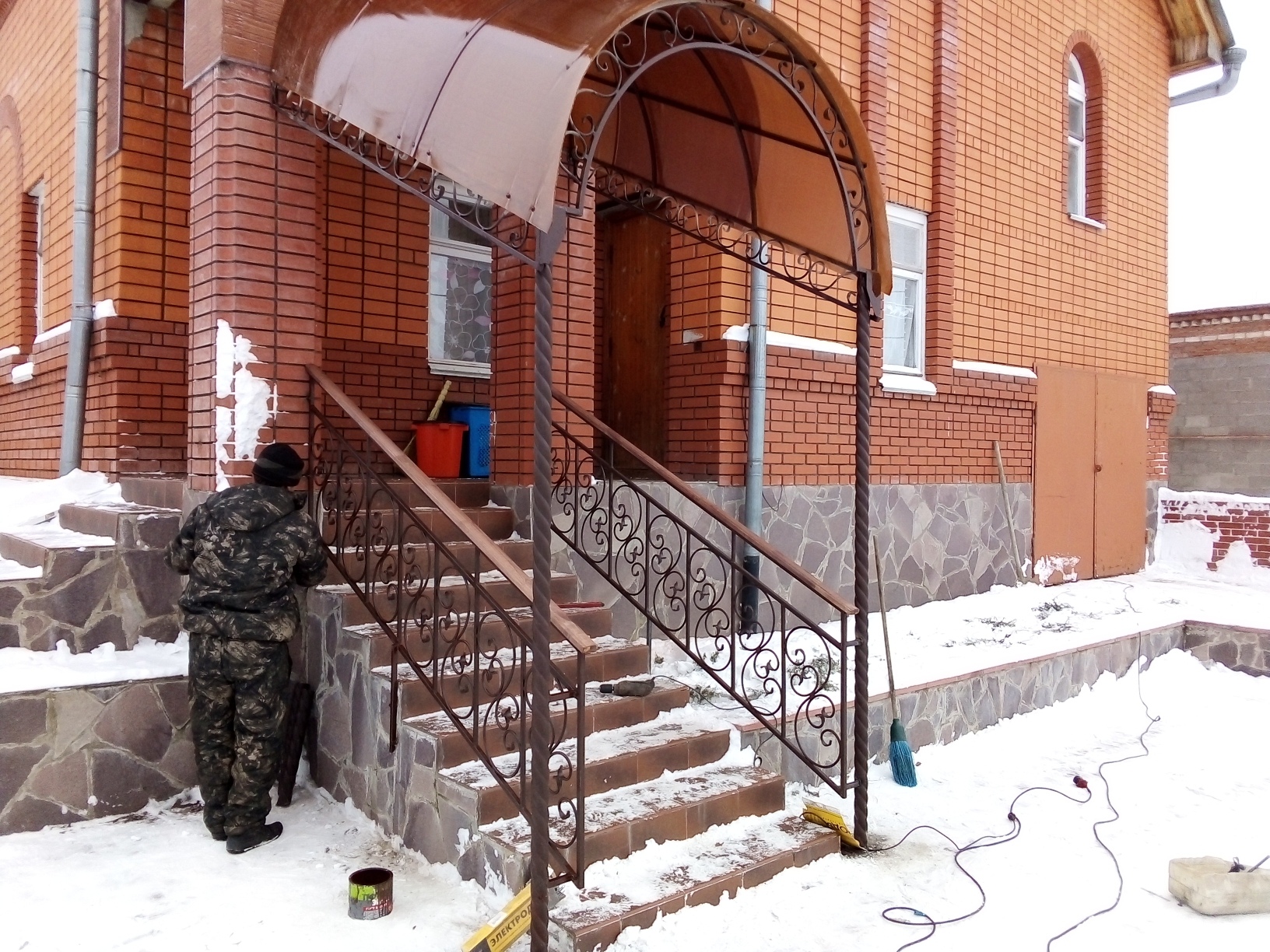 решетки на окна.перила.навесы. в городе Уфа, фото 1, Башкортостан