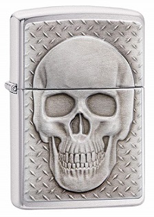 Зажигалка Zippo 29818 Skull with Brain Surprise Emblem в городе Москва, фото 1, телефон продавца: +7 (903) 549-22-17