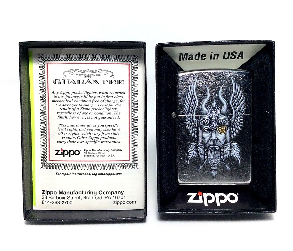 Зажигалка Zippo 29871 Viking Warrior в городе Москва, фото 2, телефон продавца: +7 (903) 549-22-17