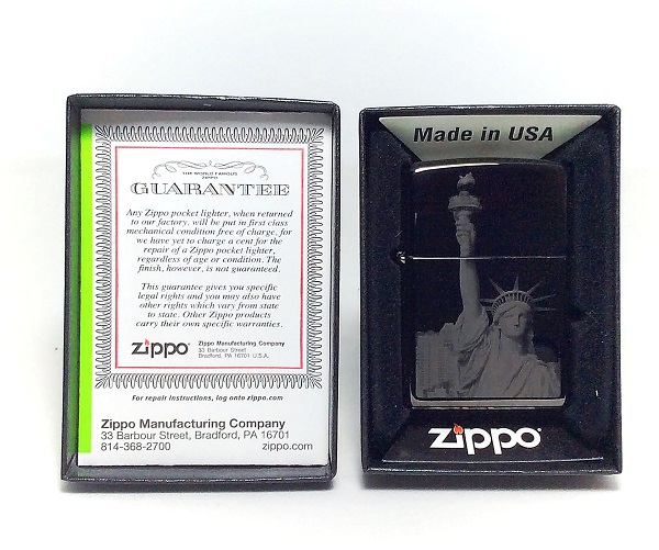 Зажигалка Zippo 29437 Statue of Liberty в городе Москва, фото 2, телефон продавца: +7 (903) 549-22-17