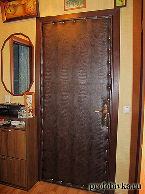 Обшивка двери в городе Новосибирск, фото 3, стоимость: 3 500 руб.