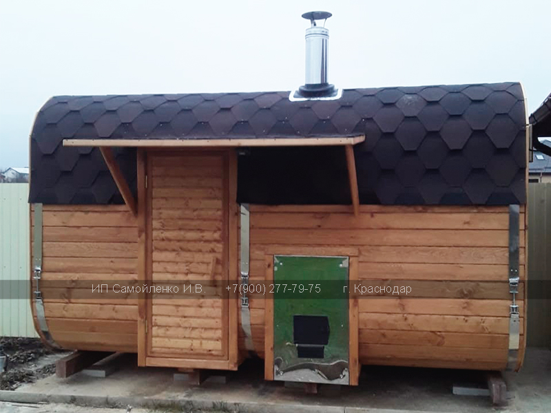 Квадро-баня 3,5 метра в городе Динская, фото 2, Другое