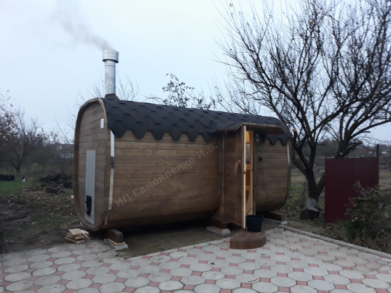 Квадро-баня 4 метра в городе Динская, фото 4, стоимость: 240 000 руб.