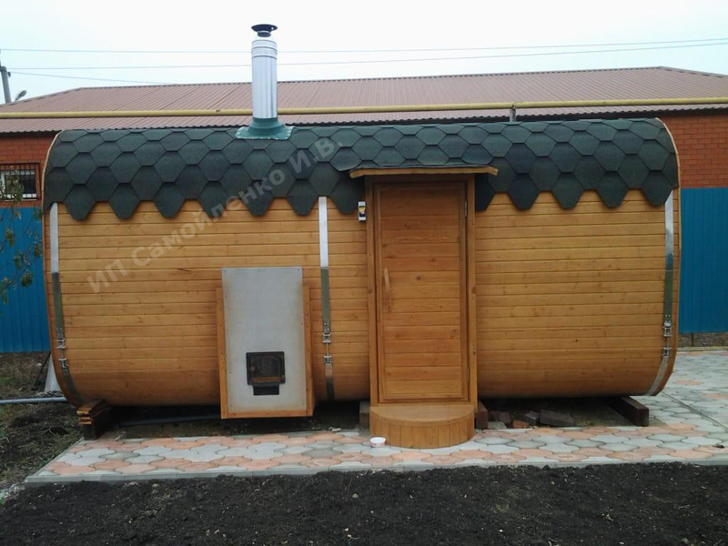 Квадро-баня 5 метров в городе Динская, фото 1, Краснодарский край