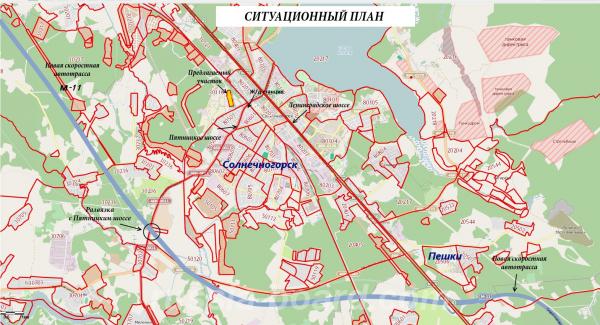 Земля   коммерческого назначение в городе Солнечногорск, фото 2, Другое