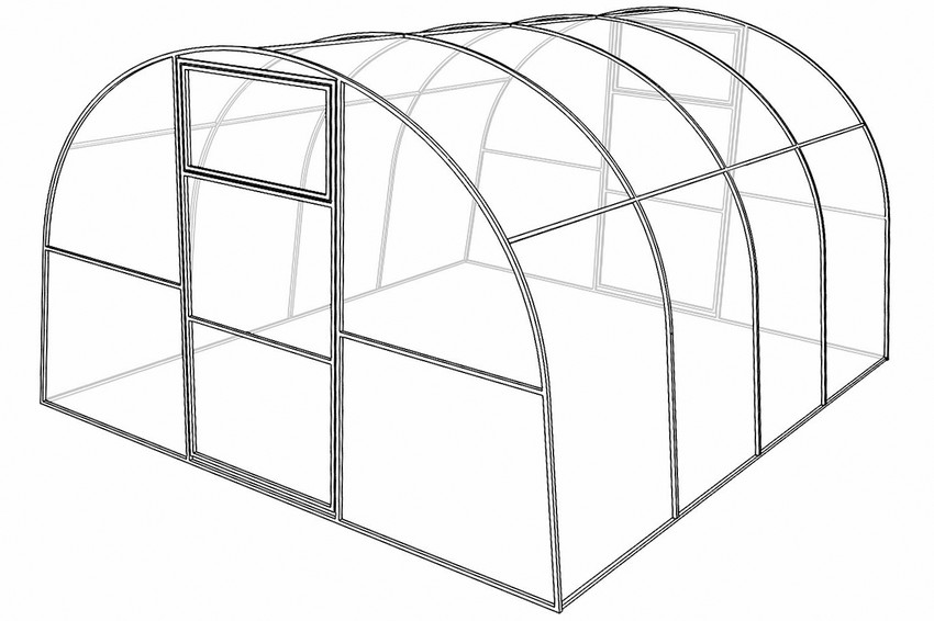 Теплица прочная, с поликарбонатом Валуйки в городе Валуйки, фото 2, Белгородская область