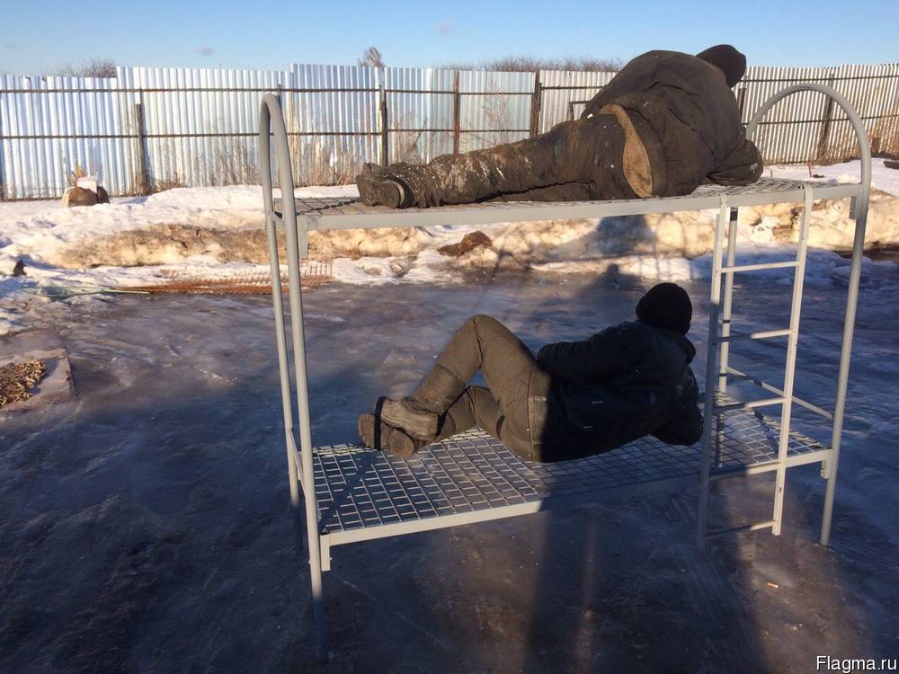 Кровати железные для Рабочих Абинск в городе Абинск, фото 2, телефон продавца: +7 (960) 584-39-19
