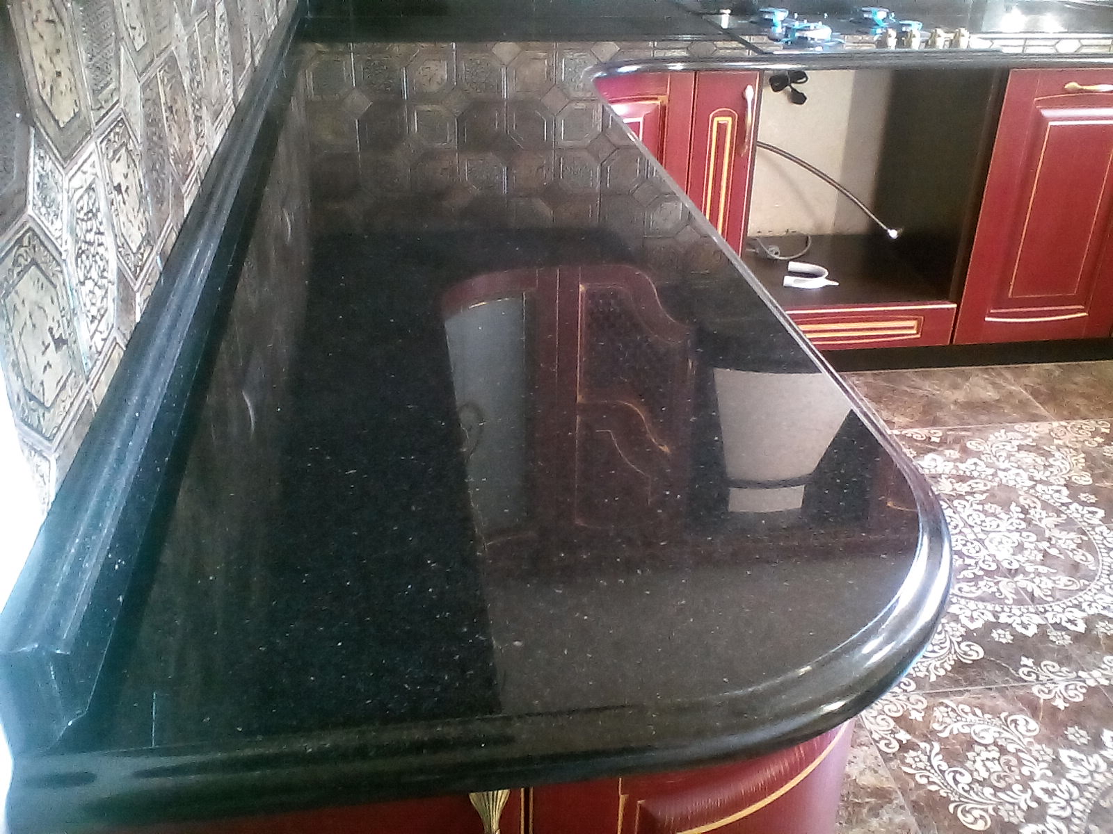 Столешницы для кухонь из натурального камня мрамор гранит. в городе Барвиха, фото 6, телефон продавца: +7 (916) 275-06-55
