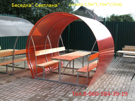 Беседка для сада Макарьев в городе Макарьев, фото 1, Мебель