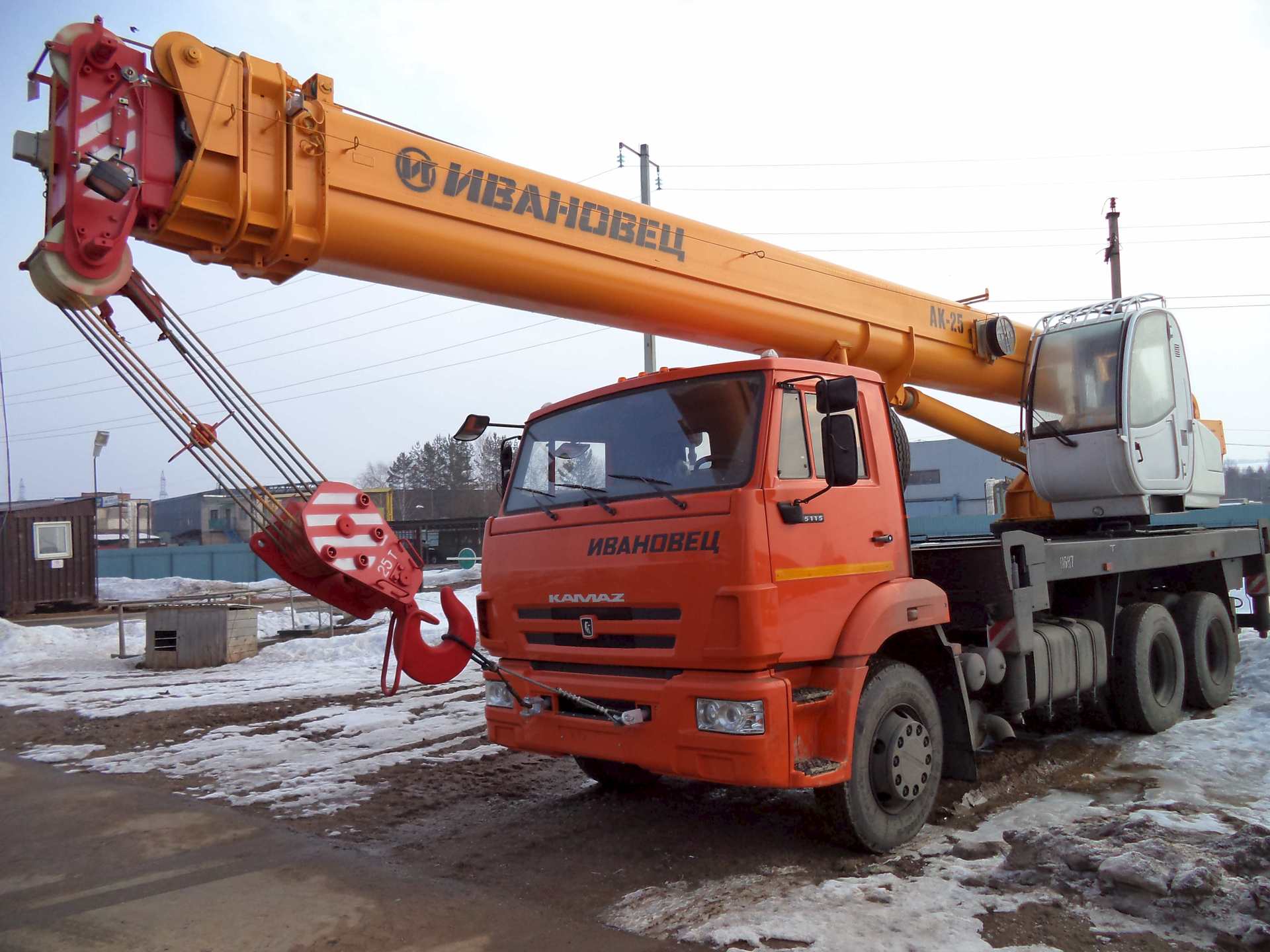 автокран Ивановец КС-45717К-1Р, ПТС 2014 года в городе Тюмень, фото 1, стоимость: 1 000 000 руб.