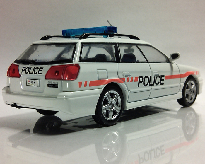 Полицейские машины мира №58 SUBARU LEGACY. Полиция Швейцарии   в городе Липецк, фото 3, телефон продавца: +7 (952) 594-08-72