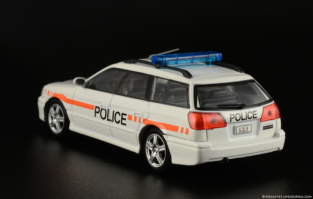 Полицейские машины мира №58 SUBARU LEGACY. Полиция Швейцарии   в городе Липецк, фото 4, стоимость: 450 руб.